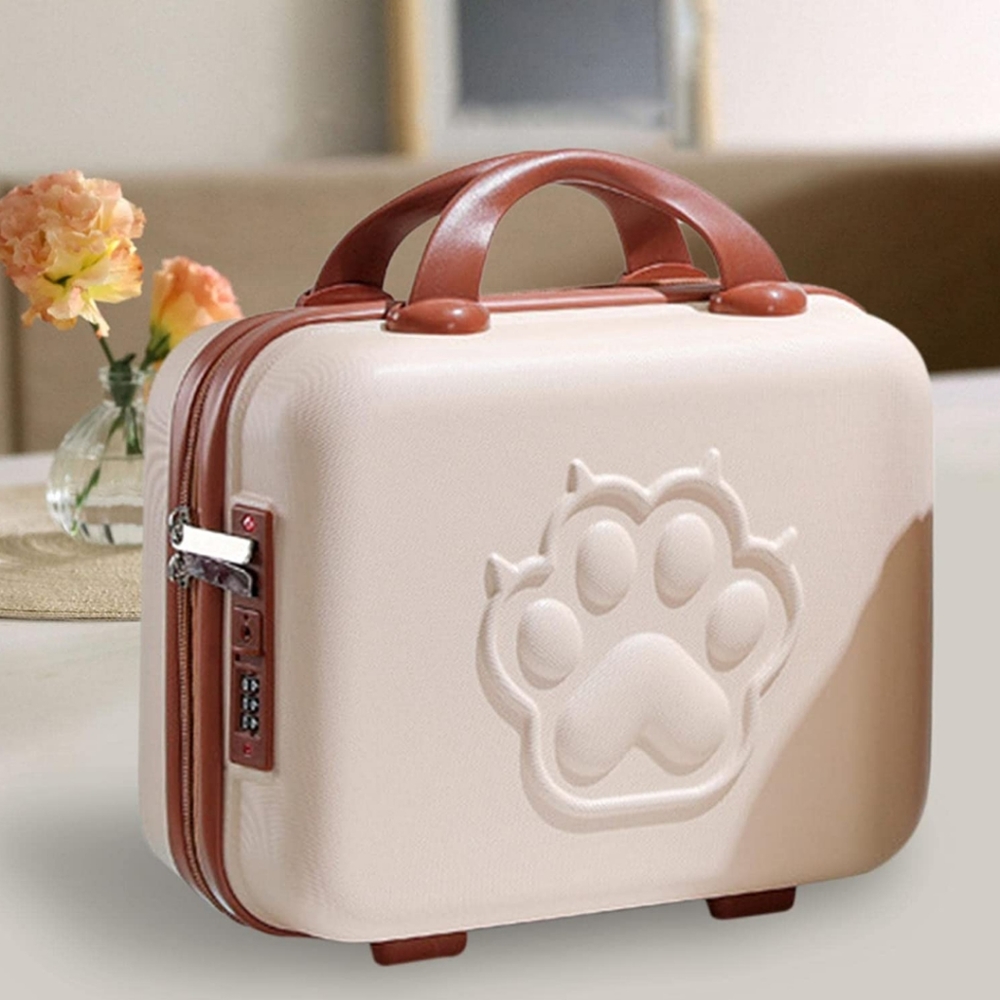 Bundle W/ this-Travel Mini Carrying Case Hard Shell Cosmetic Case 12 In.…